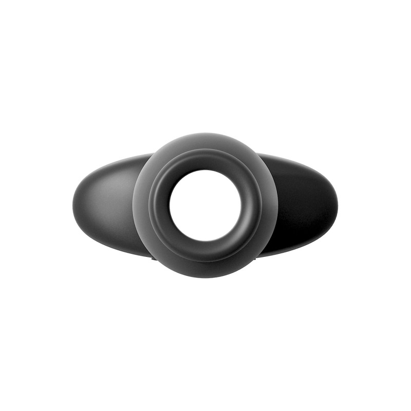 Plug-OPEN WIDE TUNNEL PLUG BLACK